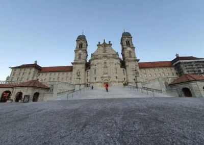 Kloster Einsiedeln Geocaching unterwegs